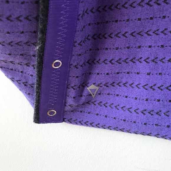 Ivivva purple wrap scarf - Picture 4 of 7